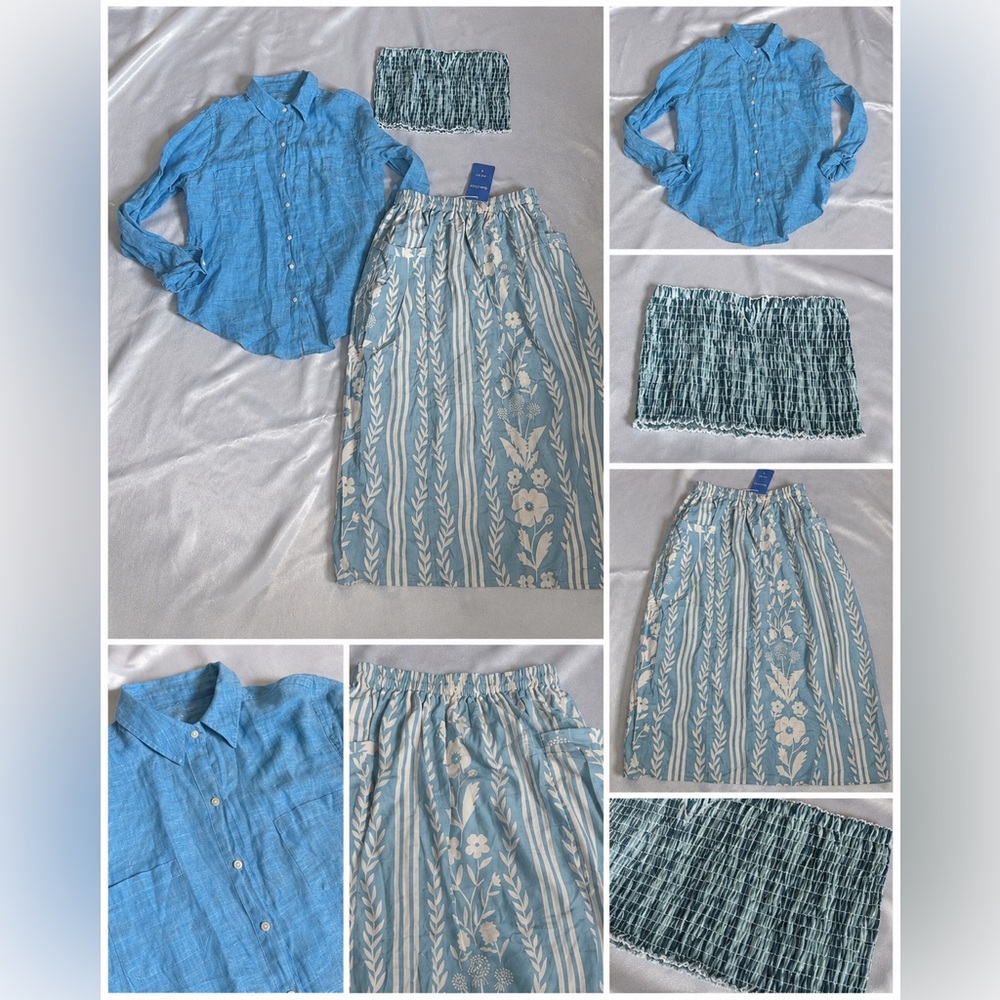 3 pieces set : Lilly Pulitzer (S) / On 34 th (M) & Chou Yatou (S)